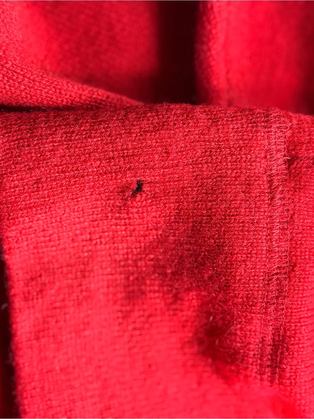 Charter Club Men’s 100% Cashmere Red Crew Neck Sweater L